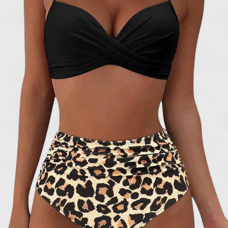 Lison Bikini de Talle Alto con Estilo Sofisticado