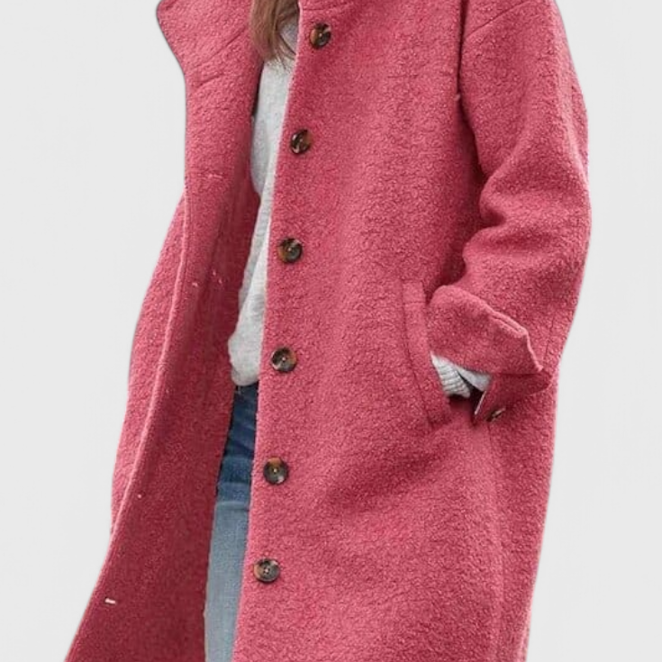 Penélope Abrigo de Invierno Elegante con Capucha